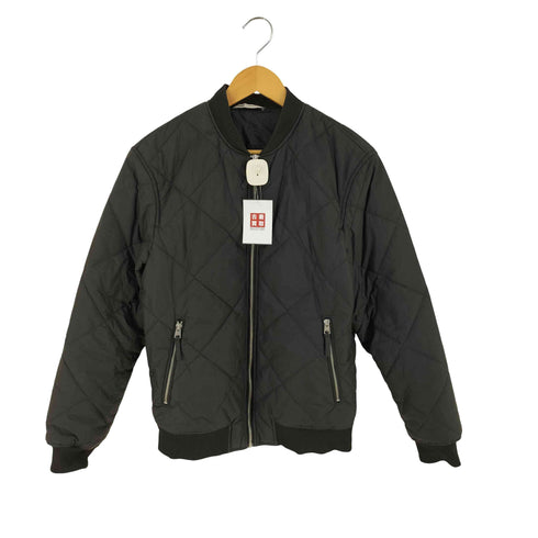 ザラ ZARA キルティングジャケット メンズ import:M