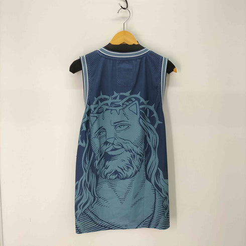 リップンディプ RIPNDIP 23SS Lord Savior Nerm Basketball Jersey NAVY ゲームシャツ タンクトップ メンズ import:L