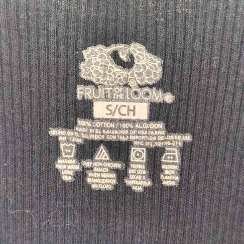 フルーツオブザルーム FRUIT OF THE LOOM スプレーデザイン コットン タンクトップ Y2K レディース import:S