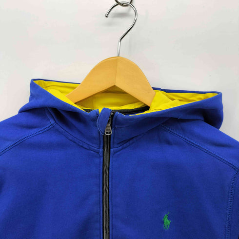 ポロラルフローレン POLO RALPH LAUREN ポニー 刺繍 ジップアップ パーカー レディース import:L