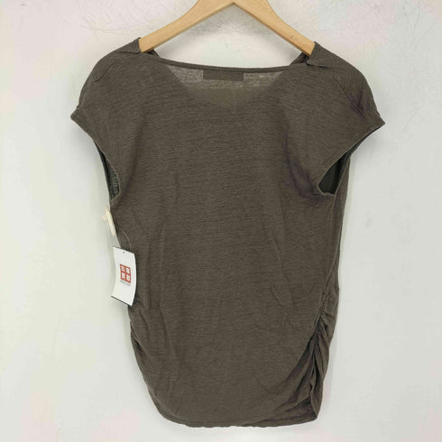 ダーマコレクション DAMA collection ボートネック ノースリーブ カットソー レディース import:M