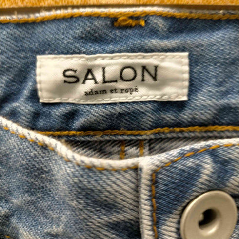 サロンアダムエロペ SALON adam et rope 25SS COTTON USA セミ フレア デニム 3 レディース JPN:S
