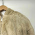ザラ ZARA フェイクファー ジップアップ フーデッド ジャケット レディース import:M