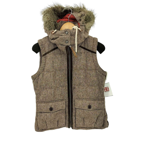 エディーバウアー Eddie Bauer 復刻 EB550 フーディーダウンベスト メンズ JPN:S