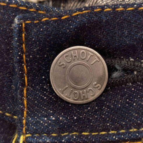 ショット Schott PERFECTO 16oz JEANS MEDIUM FIT ボタンフライ デニム パンツ メンズ US:34-35