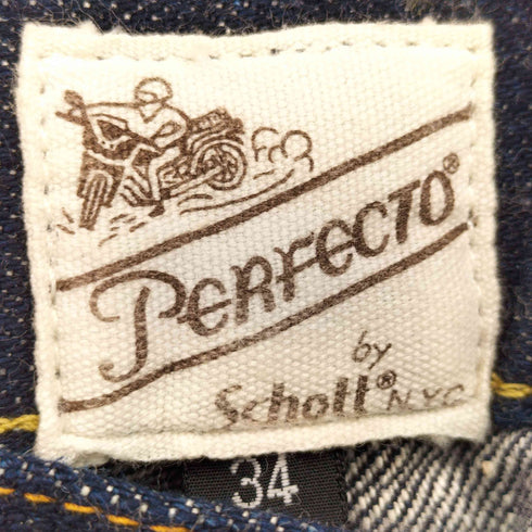ショット Schott PERFECTO 16oz JEANS MEDIUM FIT ボタンフライ デニム パンツ メンズ US:34-35