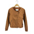 ビューティーアンドユースユナイテッドアローズ BEAUTY & YOUTH UNITED ARROWS 山羊革 ノーカラーレザージャケット レディース JPN:M