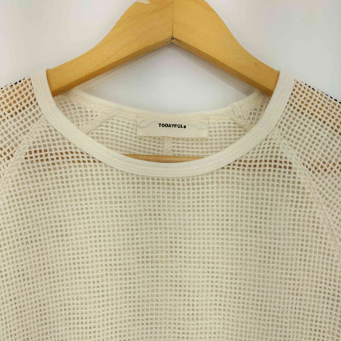 トゥデイフル TODAYFUL Mesh Raglan Pullover メッシュラグランプルオーバー レディース FREE