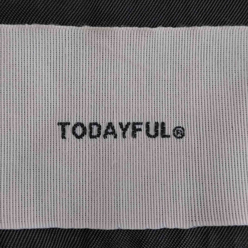 トゥデイフル TODAYFUL Collarless Satin Shirts カラーレスサテンシャツ レディース FREE