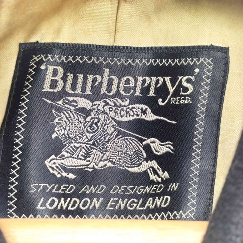 バーバリーズ BURBERRYS 60-70s ステンカラーコート メンズ