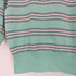 エイチビューティーアンドユースユナイテッドアローズ H BEAUTY & YOUTH UNITED ARROWS COTTON COLOR BORDER 5SLEEVE TOP レディース FREE