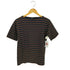 ルミノア Le minor ボーダーボートネックTシャツ メンズ JPN:1