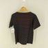ルミノア Le minor ボーダーボートネックTシャツ メンズ JPN:1