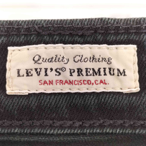 リーバイス Levis 502 テーパード ブラック デニム パンツ メンズ W30 L32