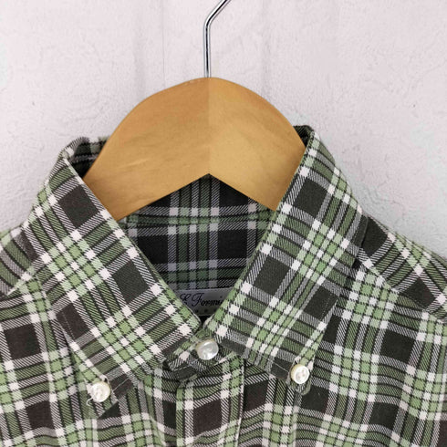 エッリコフォルミコラ ERRICO FORMICOLA チェック L/S シャツ メンズ 14 1/2