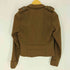 ザラ ZARA エンブレムボタン エポレット 切替 ダブル ナポレオンジャケット レディース import:S