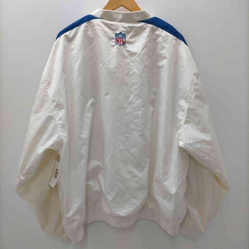 リーボック Reebok 90-00S NFL アメフト チーム ロゴ刺繍 ショルダーライン Vネック ナイロン プルオーバー ピステ 裾ジップ メンズ import:XL