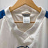リーボック Reebok 90-00S NFL アメフト チーム ロゴ刺繍 ショルダーライン Vネック ナイロン プルオーバー ピステ 裾ジップ メンズ import:XL