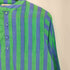 .ISLE FROCK SZ Blockprints コットン ストライプカフタンドレス レディース JPN:S