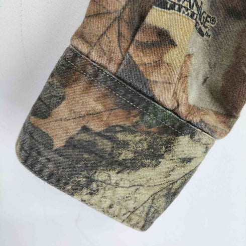 ラングラー Wrangler 90s RUGGED WEAR リアルツリーカモ 長袖シャツ メンズ import:XL