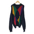 クレイボーン Claiborne マルチカラー クルーネック L/S コットンニット メンズ import:L