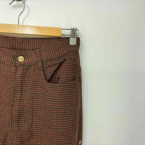 メルシーボークージュヴゾンプリ mercibeaucoup jevous enprie 千鳥格子 ガンクラブチェック ウールパンツ レディース JPN:0