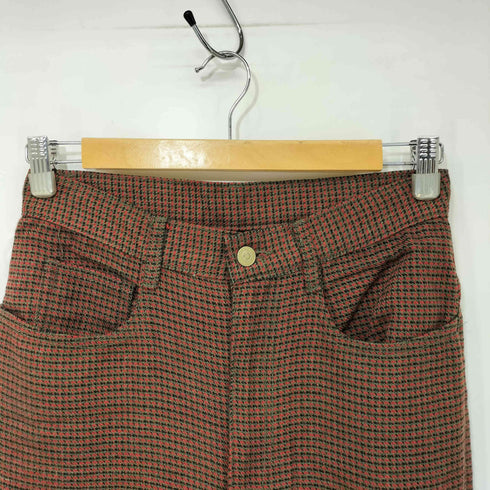 メルシーボークージュヴゾンプリ mercibeaucoup jevous enprie 千鳥格子 ガンクラブチェック ウールパンツ レディース JPN:0