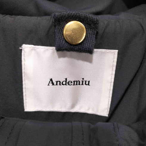 アンデミュウ Andemiu コットンナイロン デザインフーデット レディース JPN:S
