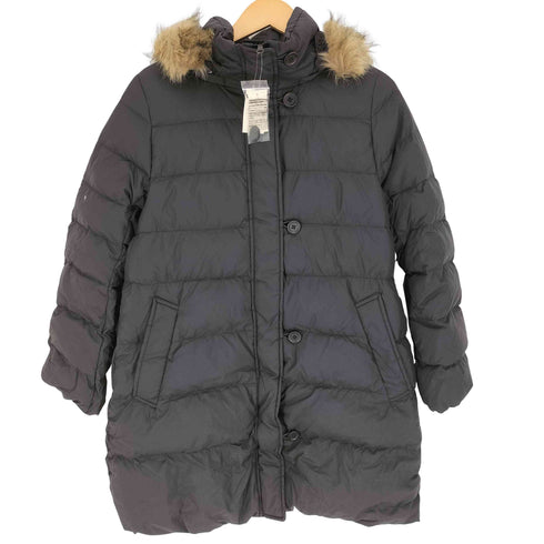 ユニクロ UNIQLO ファー ダウンコート ブラック XL レディース JPN:XL