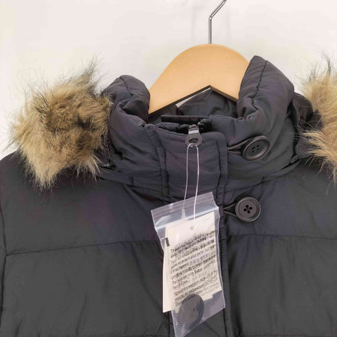 ユニクロ UNIQLO ファー ダウンコート ブラック XL レディース JPN:XL