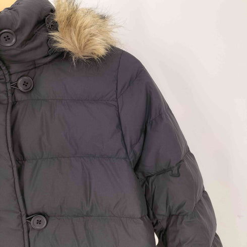 ユニクロ UNIQLO ファー ダウンコート ブラック XL レディース JPN:XL