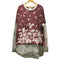 フェイスコネクション FAITH CONNEXION L/S ブリーチ加工 レイヤード カットソー メンズ JPN:L