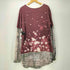 フェイスコネクション FAITH CONNEXION L/S ブリーチ加工 レイヤード カットソー メンズ JPN:L