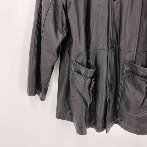 TRENDY リアルレザーカーコート メンズ LL