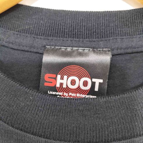 シュート SHOOT UK ハードロックバンド クルーネック Tシャツ メンズ import:S