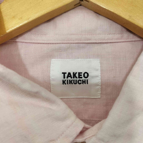 タケオキクチ TAKEO KIKUCHI L/S リネンシャツ メンズ JPN:4