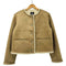 ザラ ZARA 金ボタン ノーカラージャケット レディース import:S