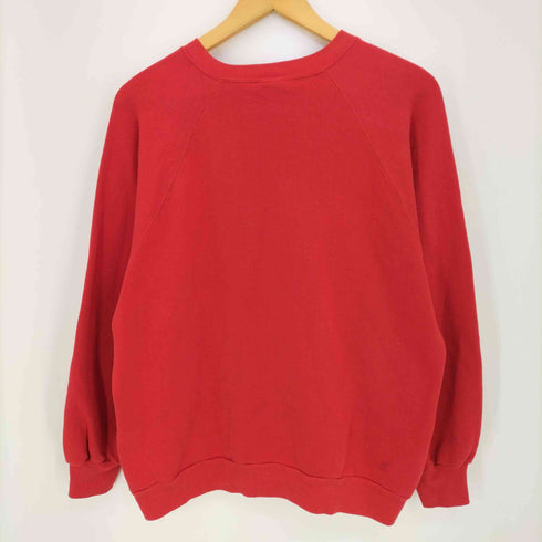 ディッキーズ Dickies 90s USA製 ブランク ラグランスリーブ クルーネックスウェット メンズ import:L