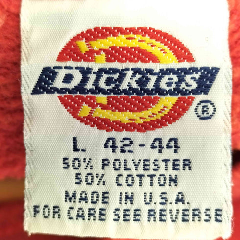 ディッキーズ Dickies 90s USA製 ブランク ラグランスリーブ クルーネックスウェット メンズ import:L