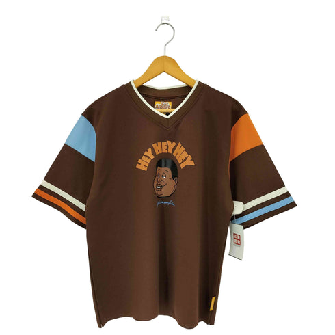 プラティナムフブ platinum fubu Fat Albert and the Junkyard Gang ホッケーシャツ メンズ L