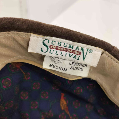 SCHUMANN SULLIVAN 90s SUEDE LEATHER スエードキャップ メンズ M