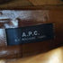 アーペーセー A.P.C. サイドジップ レザーロングブーツ レディース 39