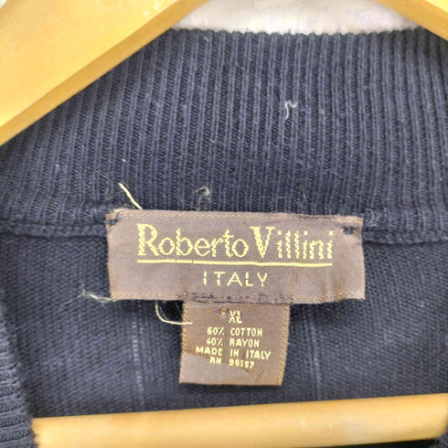 ROBERTO VILLINI 90S コットン レーヨン ハイネック ニット メンズ import:XL