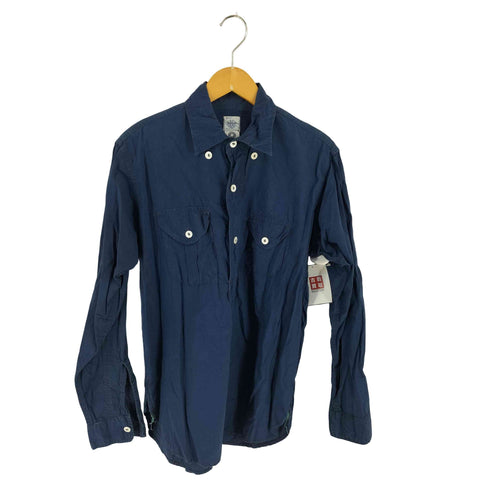 ポストオーバーオールズ POST OVERALLS USA製 ボタンダウン プルオーバーシャツ メンズ import:M