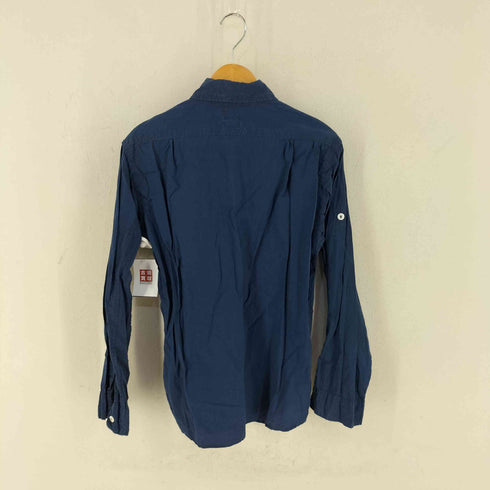 ポストオーバーオールズ POST OVERALLS USA製 ボタンダウン プルオーバーシャツ メンズ import:M