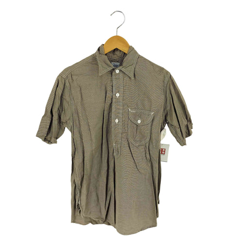 ポストオーバーオールズ POST OVERALLS USA製 ポケット付き半袖シャツ メンズ import:M