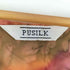 PUSILK 総柄 シルク100% ノースリーブ ブラウス レディース