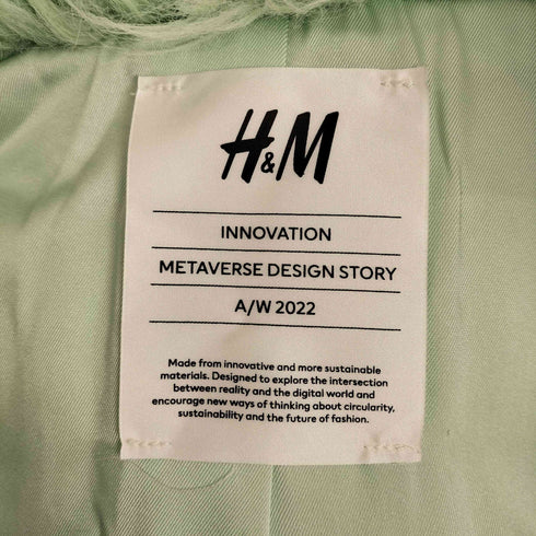 エイチアンドエム H&M Innovation Metaverse Design Story Collection ファーコート レディース import:M
