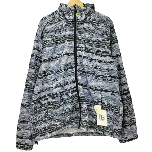 ファーストダウン FIRST DOWN 総柄 ジップアップ パーカー メンズ LL