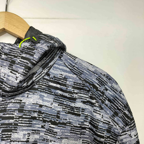 ファーストダウン FIRST DOWN 総柄 ジップアップ パーカー メンズ LL